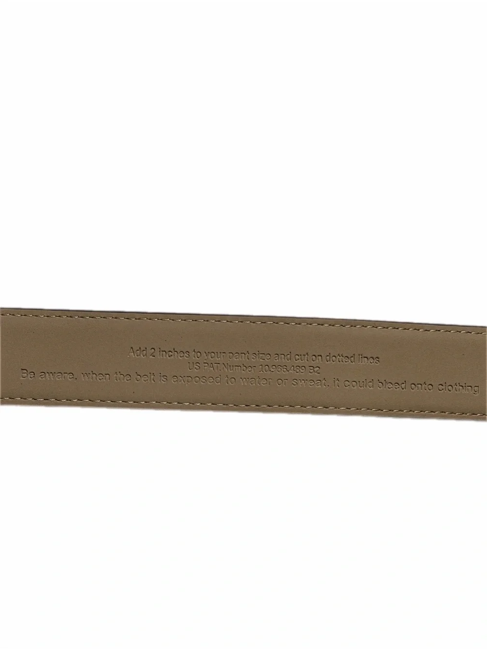 Nextbelt NWOT Go-In Cognac 2.0 Golf Ratchet Leather No Holes Belt Adjustable